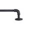 Kenney Mfg Kenney Adler 5/8" Indoor/Outdoor Rust-Resistant Wrap Around Curtain Rod, 48-84", Black KN90031 - alternate 1